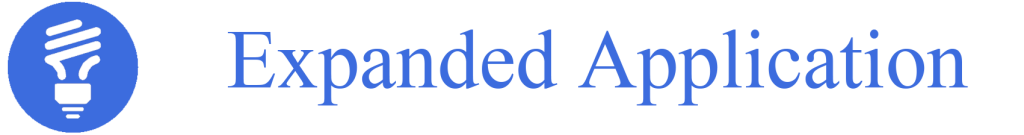 expanded application